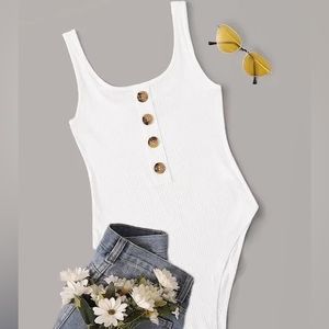 SHEIN- White bodysuit